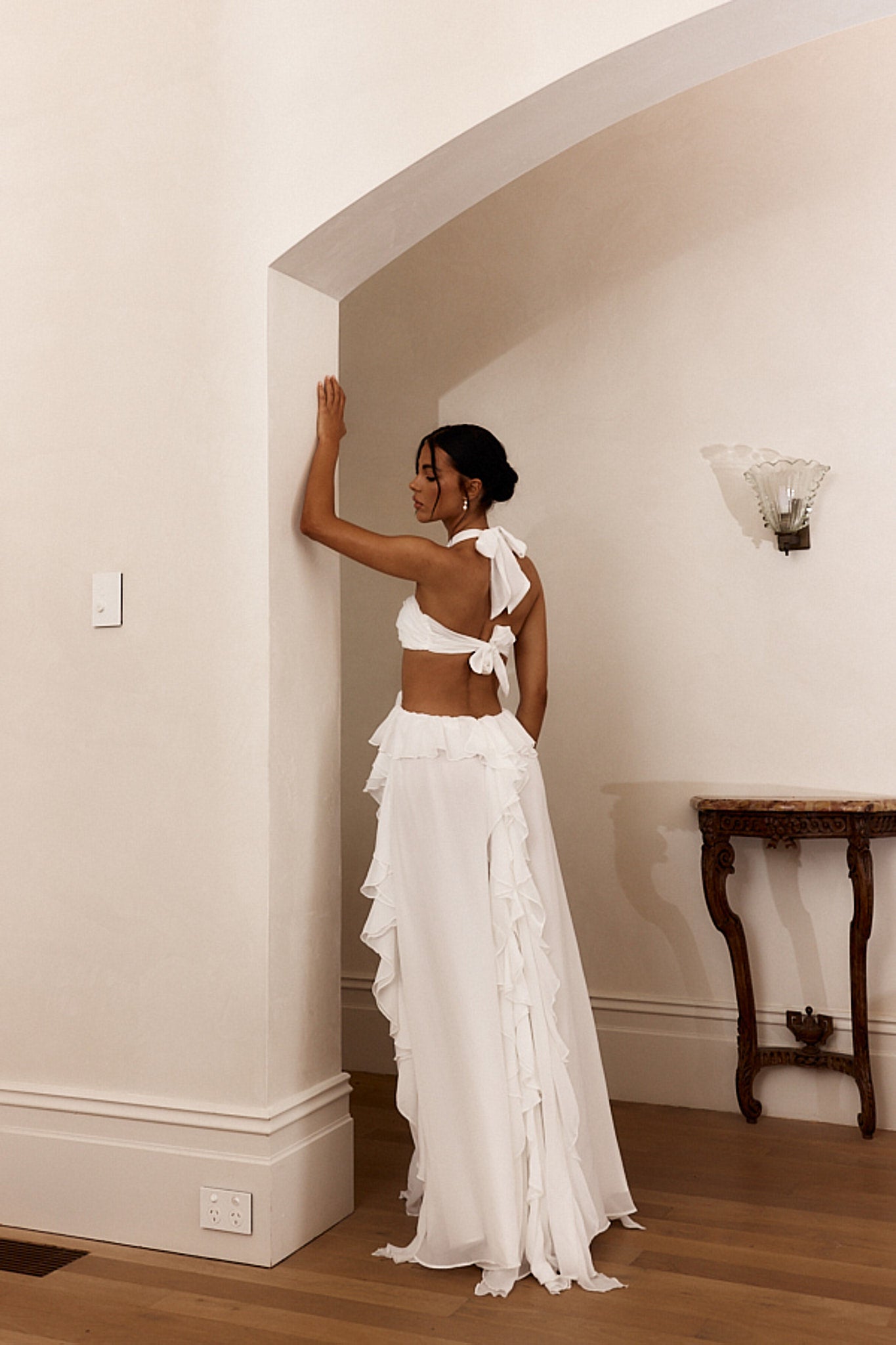 Flor Ruffle Maxi Dress