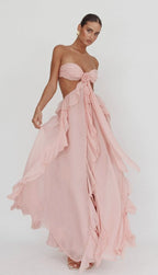 Flor Ruffle Maxi Dress
