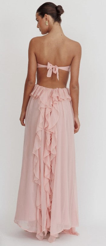 Flor Ruffle Maxi Dress