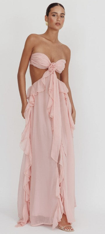 Flor Ruffle Maxi Dress