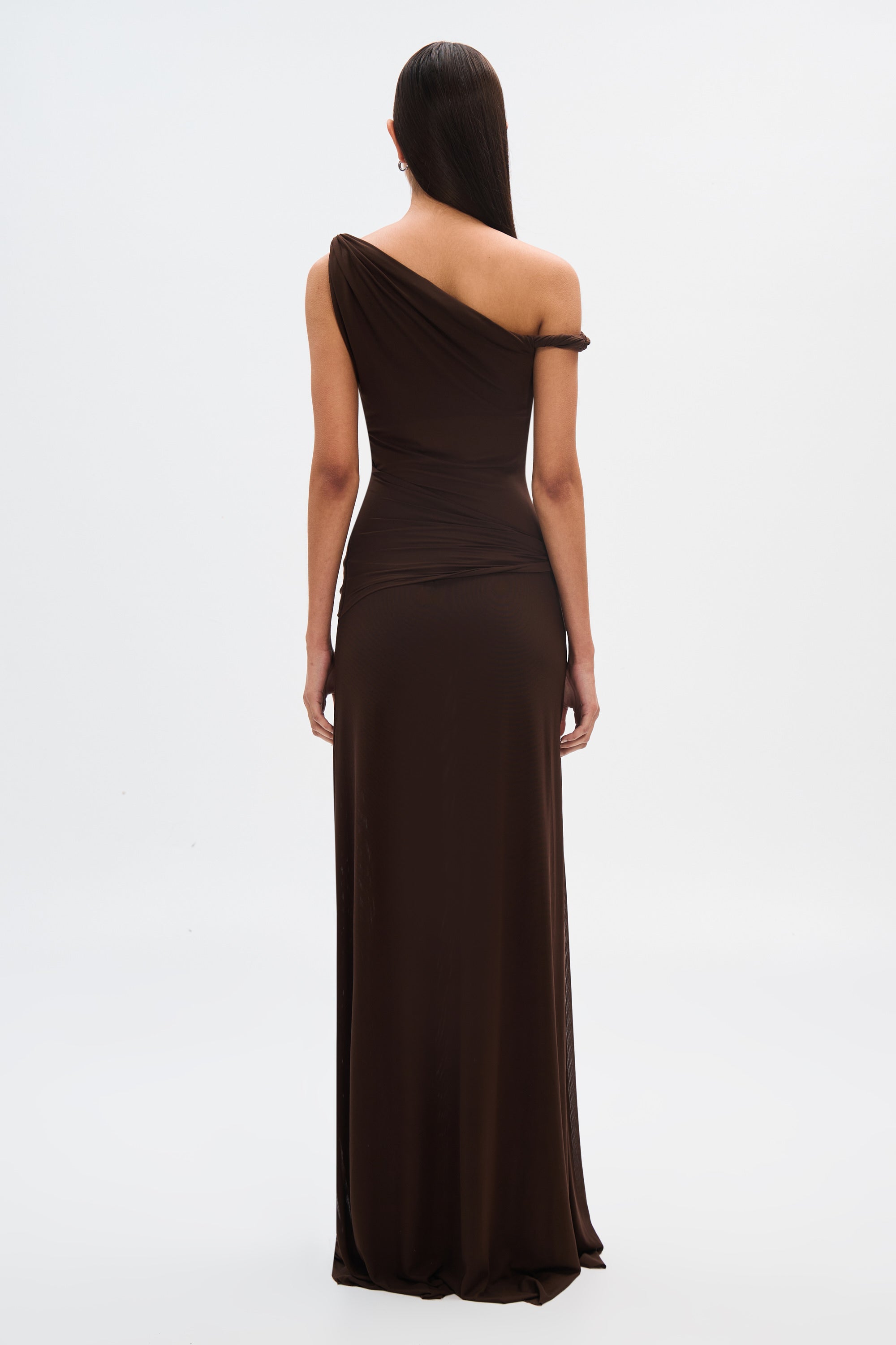 Lizzie Mesh Maxi Jurk