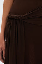 Lizzie Mesh Maxi Jurk