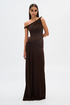 Lizzie Mesh Maxi Jurk
