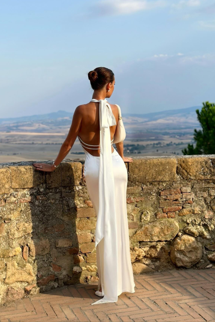 Priscilla Pearl Maxi Jurk
