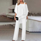 Eva | Elegante tweedelig met cold shoulder 1