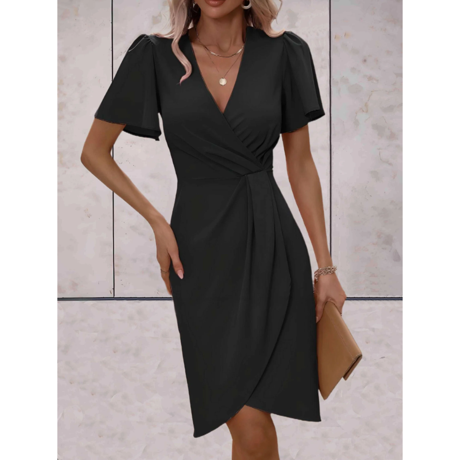 Evelina – Elegante Wikkeljurk voor Feestelijke & Chique Gelegenheden 4