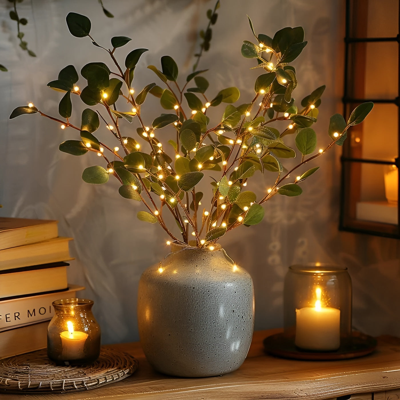 EverLeaf Light - Elegante LED Boomtaklamp voor Sfeervolle Verlichting-1