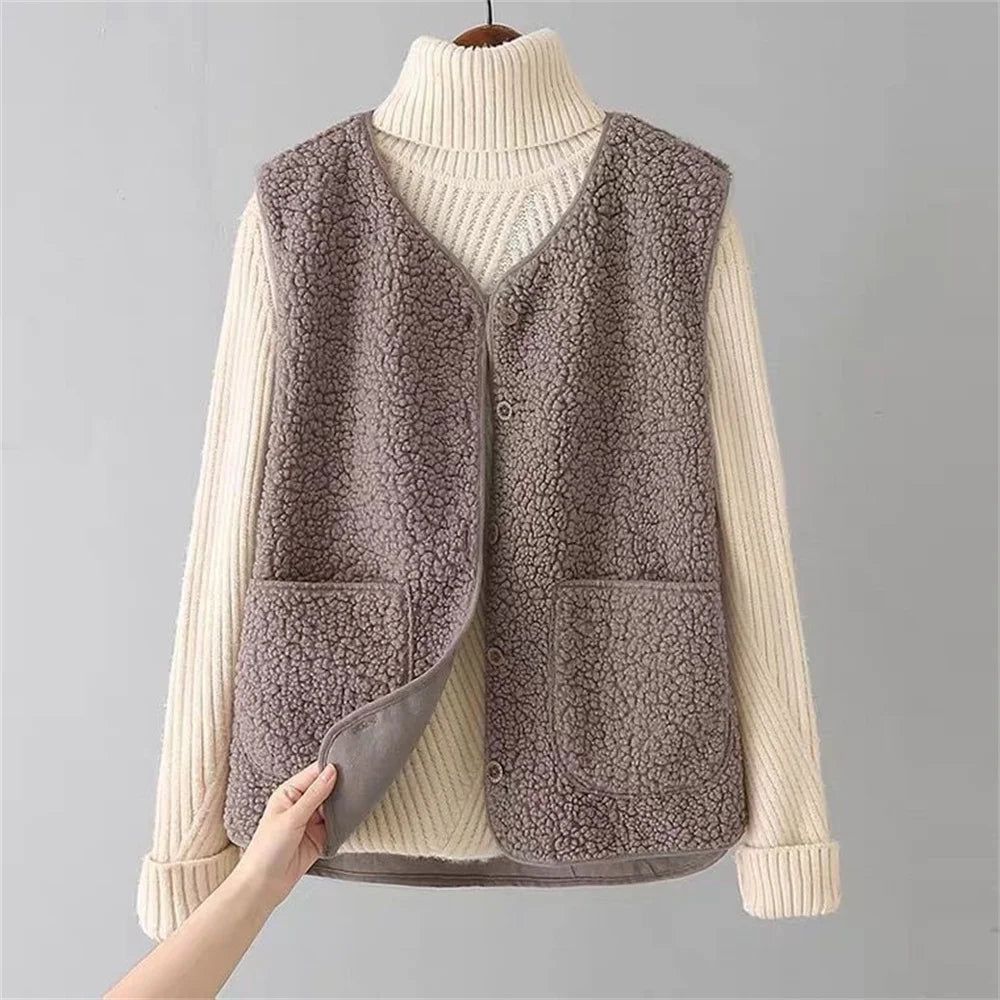 Cardigan Zacht Materiaal Dagelijks Gebruik Grijs Maat S