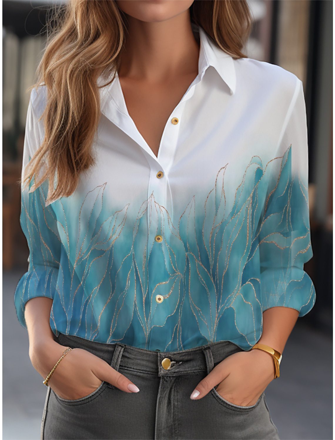 FLORIEN | Blouse met bloemenprint 7