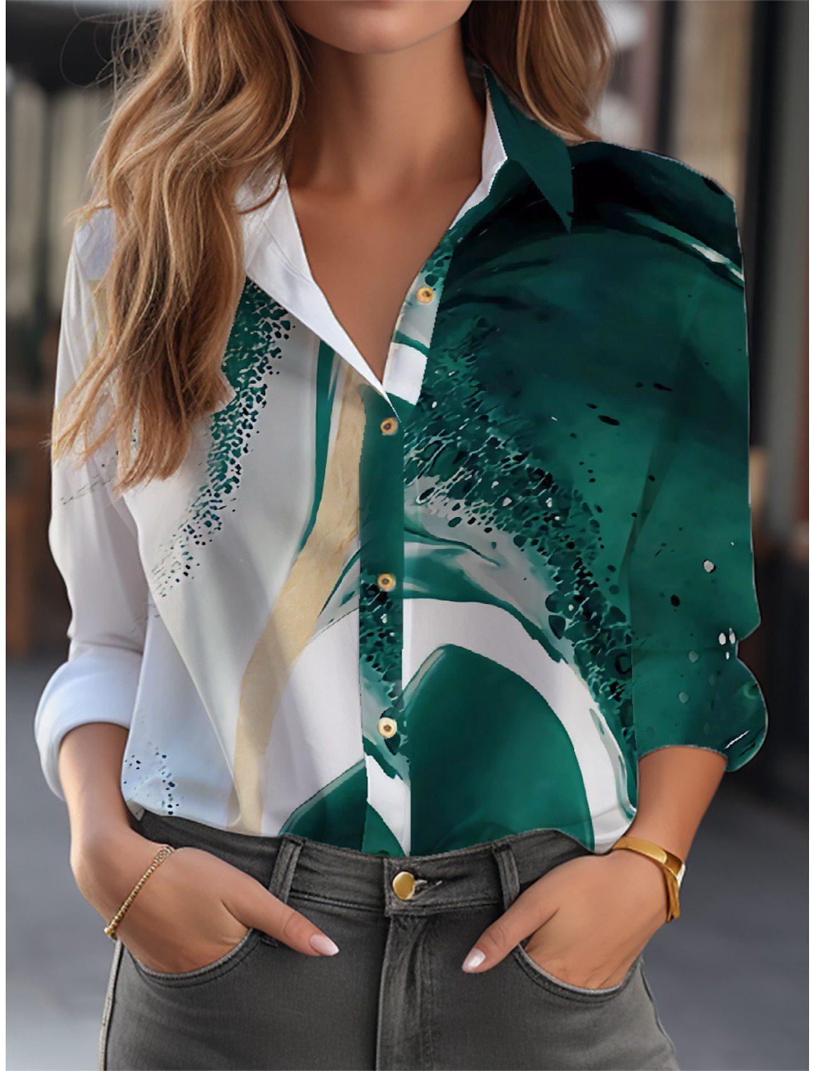 FLORIEN | Blouse met bloemenprint 8