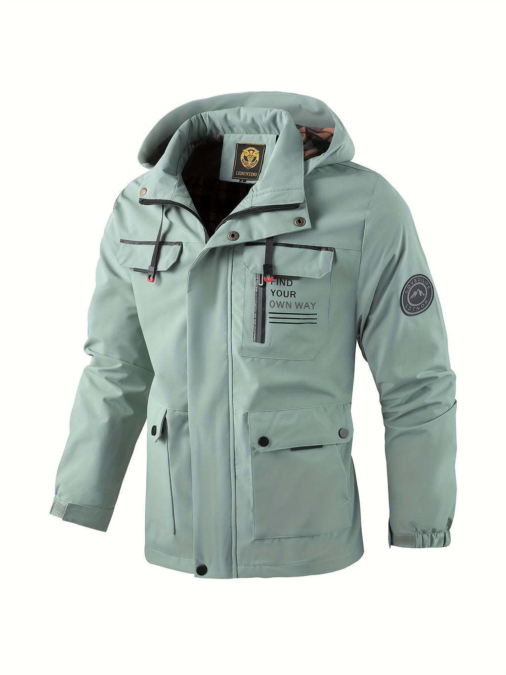 Winterjas Outdoor Waterdichte Voor Heren Ademende Voering