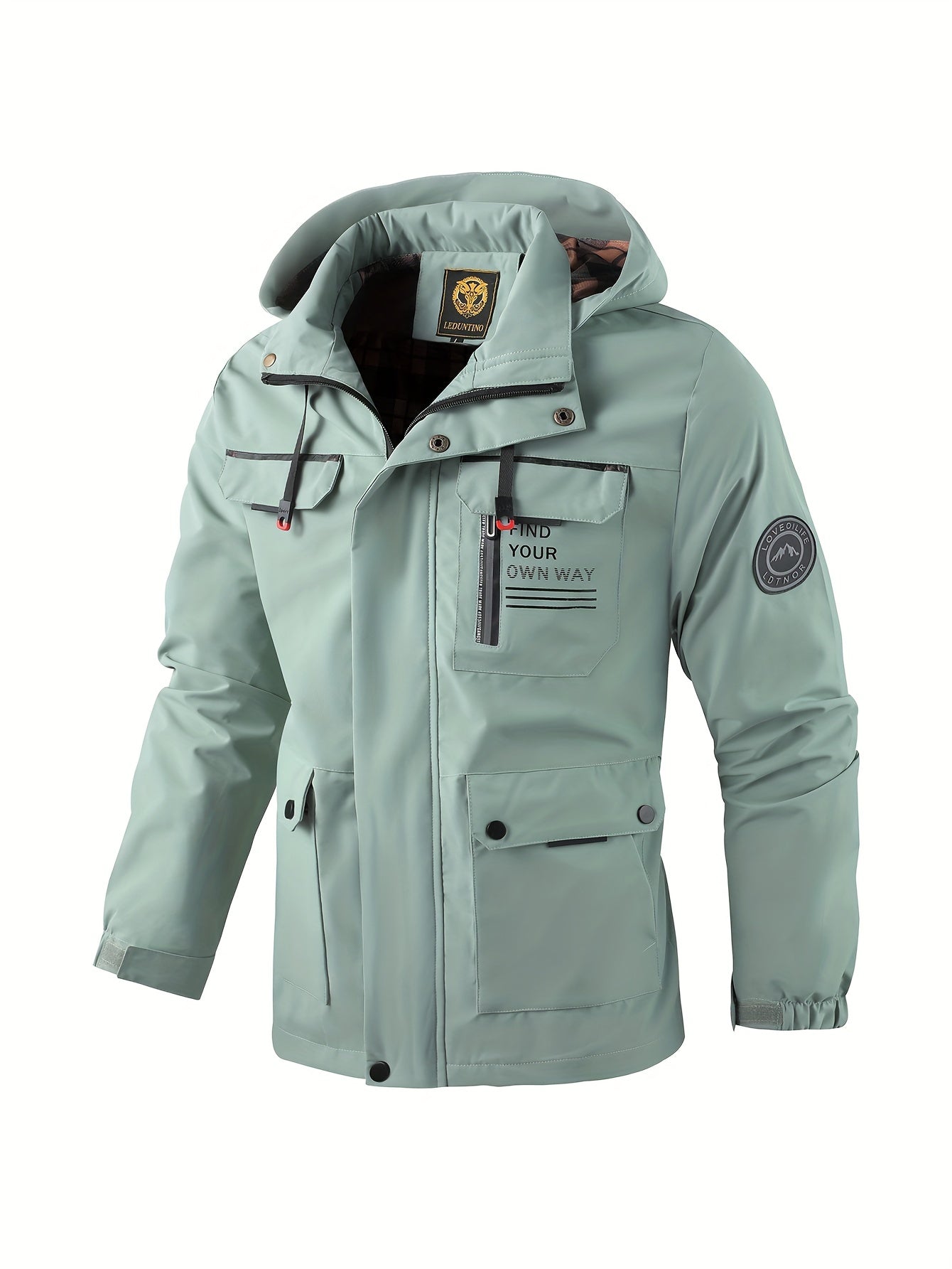Winterjas Outdoor Waterdichte Voor Heren Ademende Voering