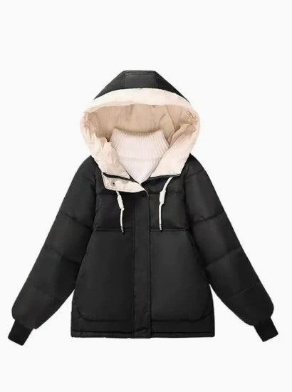 Fleece gevoerde jas met capuchon voor dames 3