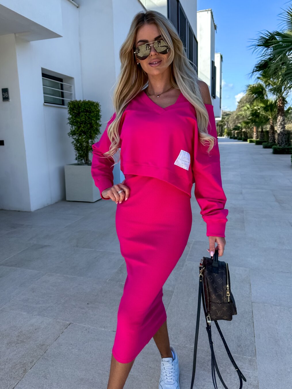 Andrelina - Casual sweatshirt en jurkset