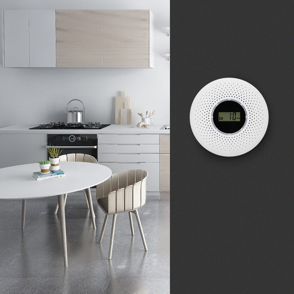 2 In 1 Melder Koolmonoxide En Rookmelder Combi Installatie