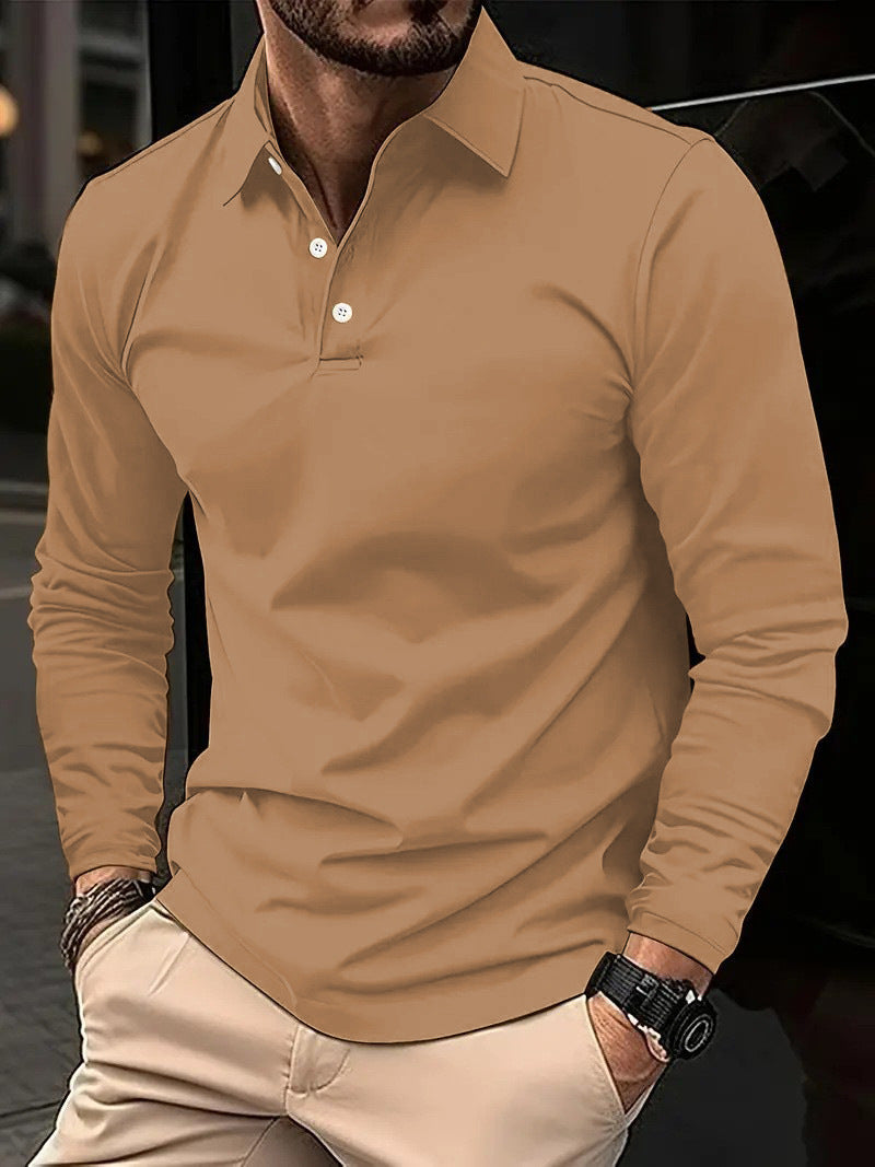 George | Poloshirt in effen kleur 7