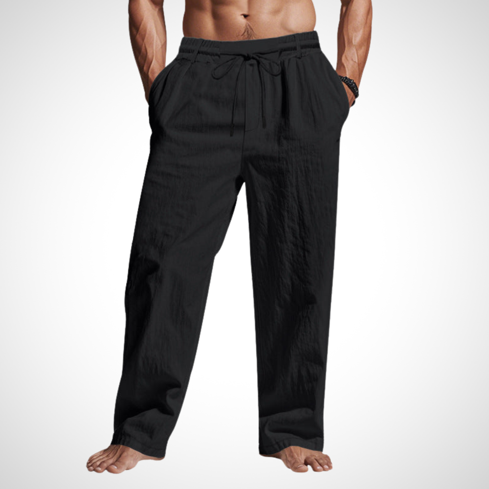 Gerald Ademende Linnen Broek voor Heren 2