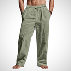 Gerald Ademende Linnen Broek voor Heren 3