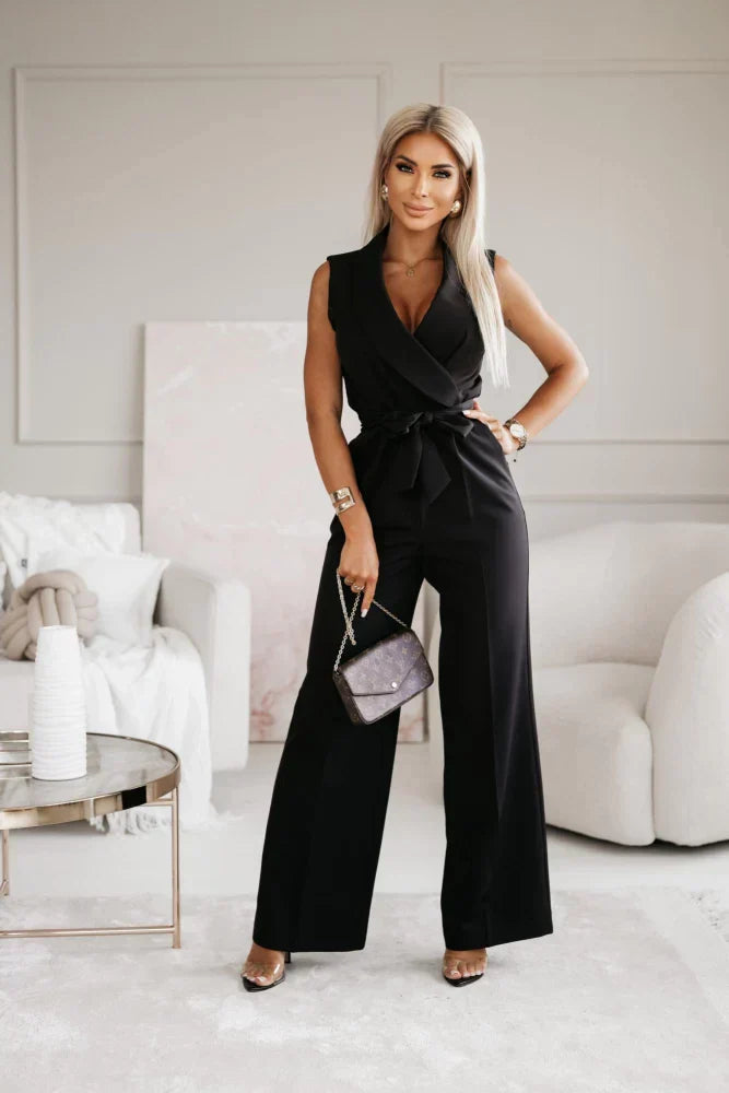 Giuliana - Stijlvolle Mouwloze Jumpsuit met Elegante Pasvorm voor Dames 3