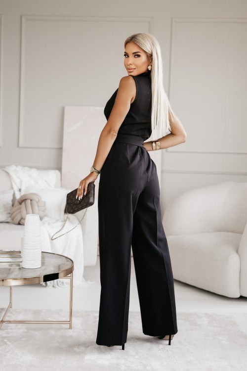 Giuliana - Stijlvolle Mouwloze Jumpsuit met Elegante Pasvorm voor Dames 4