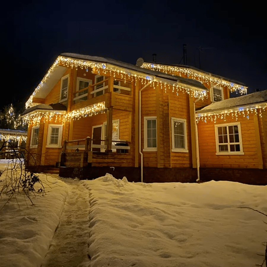 GlowCurtain Outdoor Lights - Feestverlichting voor Buitendecoraties-2