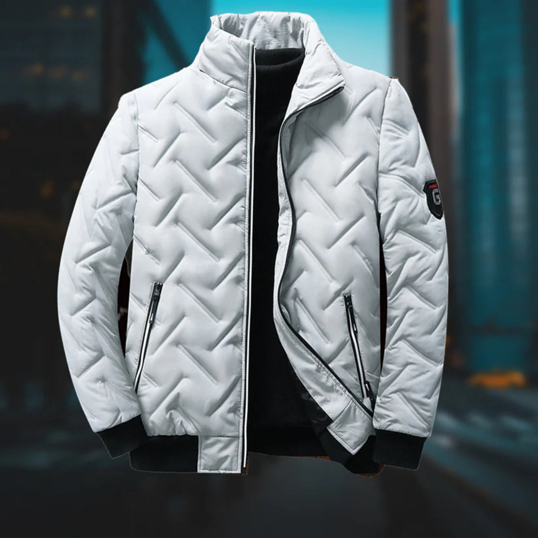 Heren Winter Puffer Jas – Klassieke Warme Bescherming