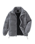 Winterjas Vintage Donkerbruin Wol Warm Functioneel Stijlvol