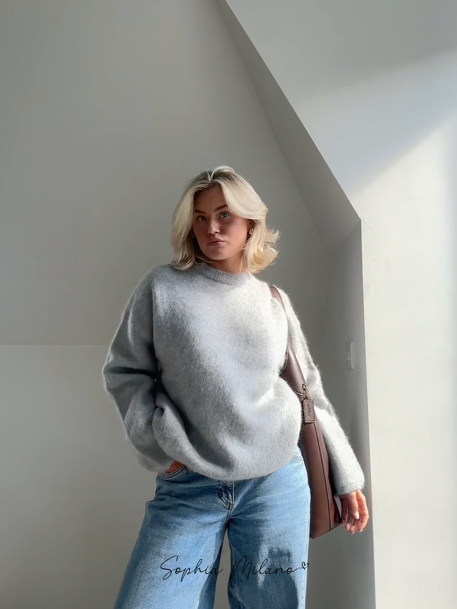 Weave Luxe Mohair Sweater – Tijdloos Comfort en Elegantie