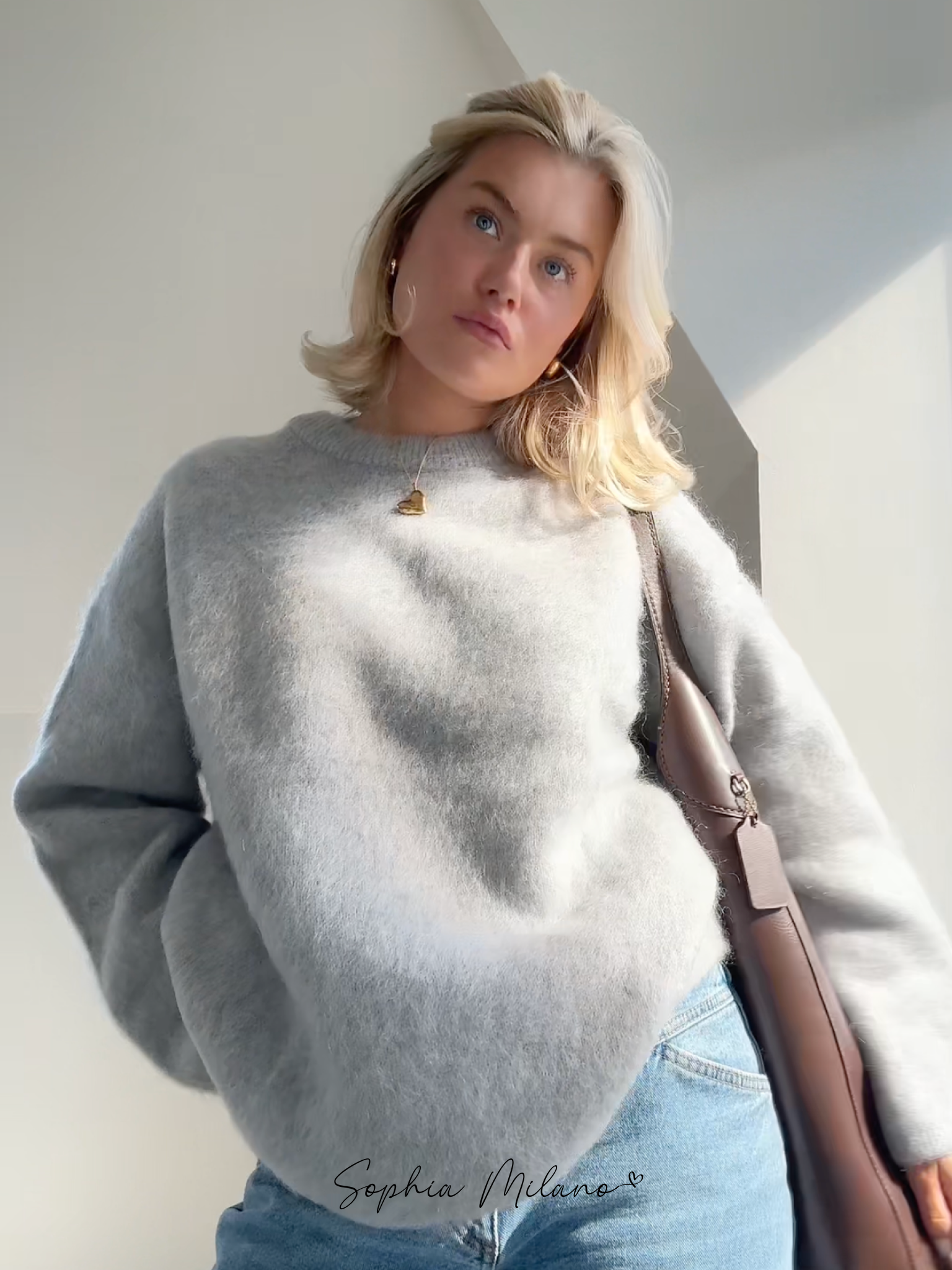 Weave Luxe Mohair Sweater – Tijdloos Comfort en Elegantie