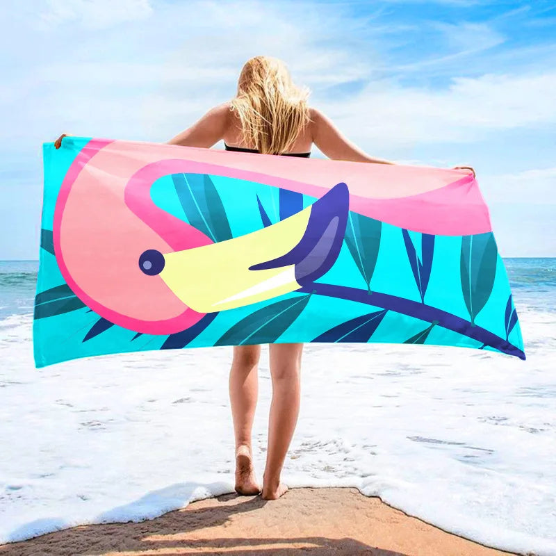 Grote Sneldrogende Microfiber Strandhanddoek XXL - Zandvrij 8