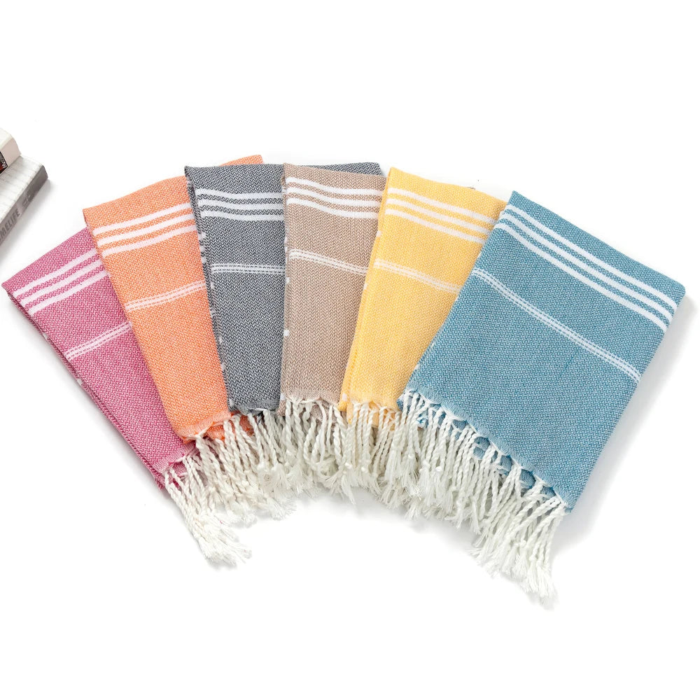 Grote Strandhanddoek 90x180 cm van Katoen – Sneldrogend en Zacht 2