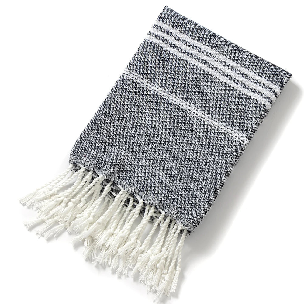 Grote Strandhanddoek 90x180 cm van Katoen – Sneldrogend en Zacht 6