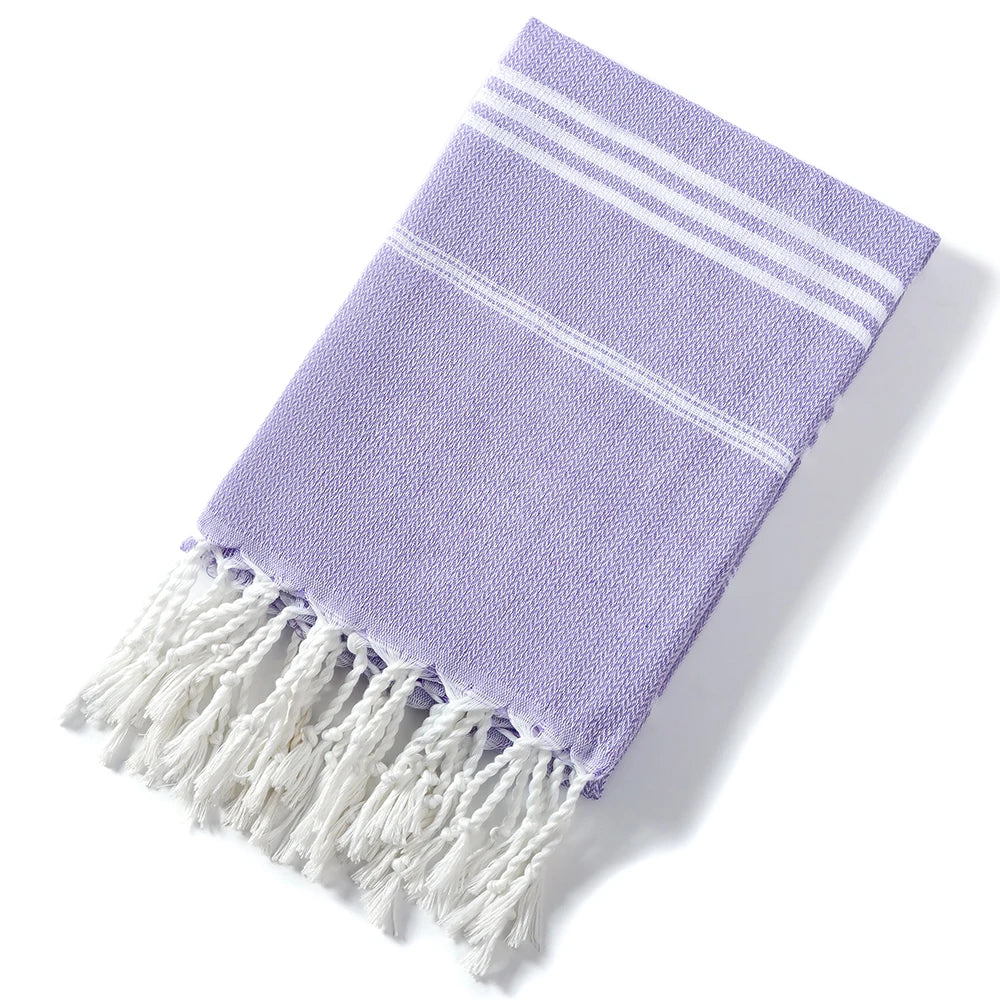 Grote Strandhanddoek 90x180 cm van Katoen – Sneldrogend en Zacht 8