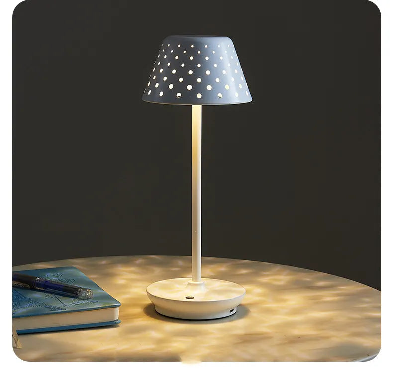 Lumeo | Oplaadbare LED Tafellamp – Slimme Dimmerfunctie en Minimalistisch Design