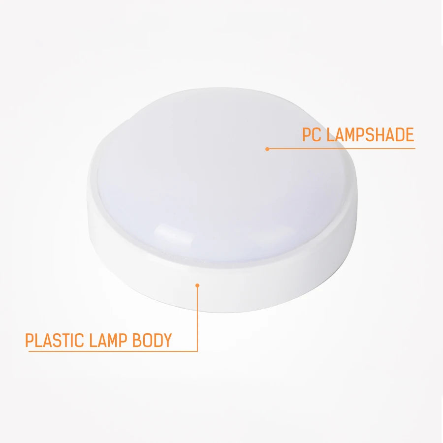 Moderne Waterdichte LED Plafondlamp voor Badkamer en Buiten - 16W/20W Ronde Plafonniere met Oppervlaktemontage-5