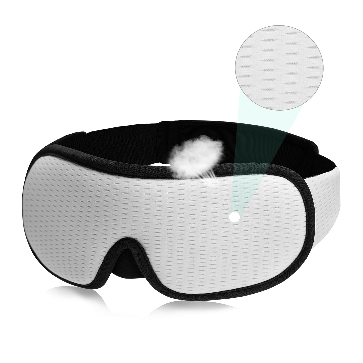 3D Slaapmasker | Lichtblokkering & Zacht Gevoerd