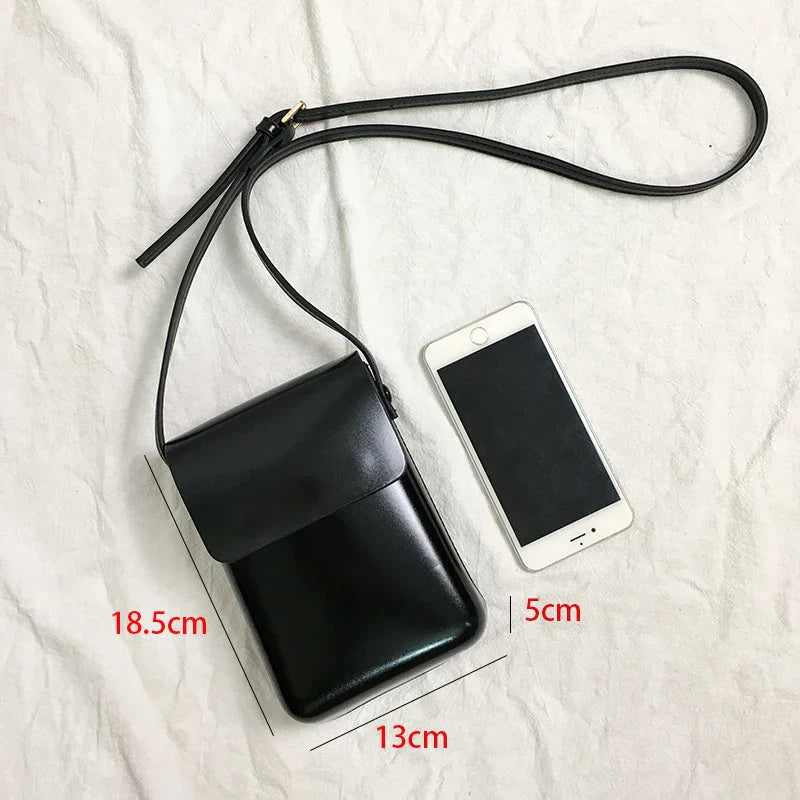 De OUSU Mini PU-leren portemonnee