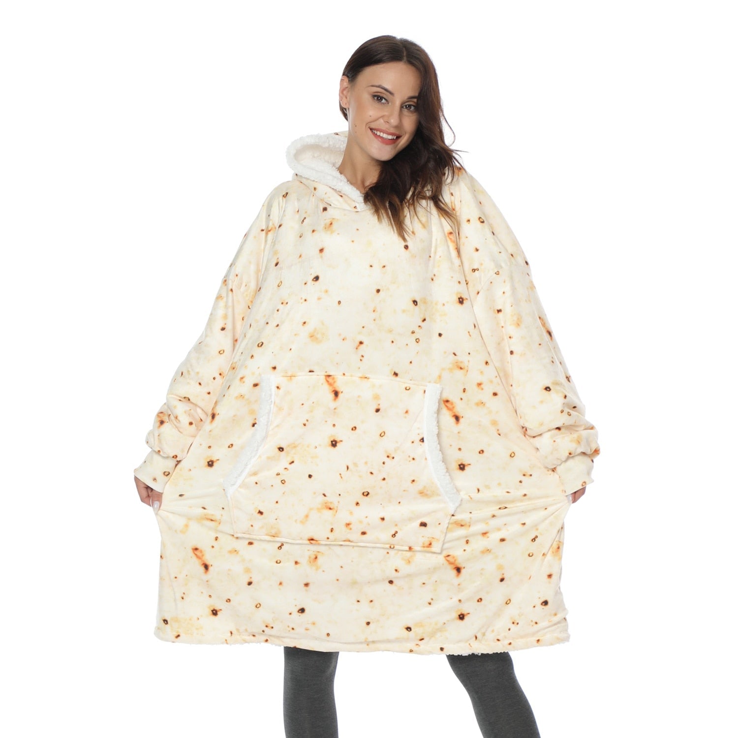 Adōre Hoodie & Deken | Heerlijke Combinatie van een Zachte Hoodie en Comfy Deken in één!