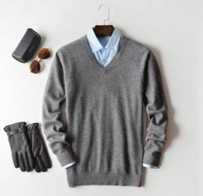 Hermann - Stijlvolle cashmere trui