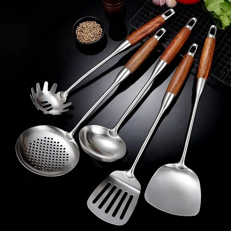 Luxe roestvrijstalen keukengereedschapset