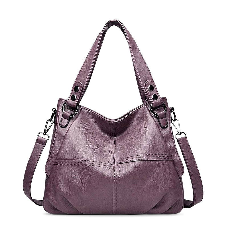 De Jennifer Handtas Vegan Leer Met Afneembare Strap En Zwart Hardware
