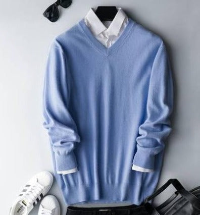 Hermann - Stijlvolle cashmere trui