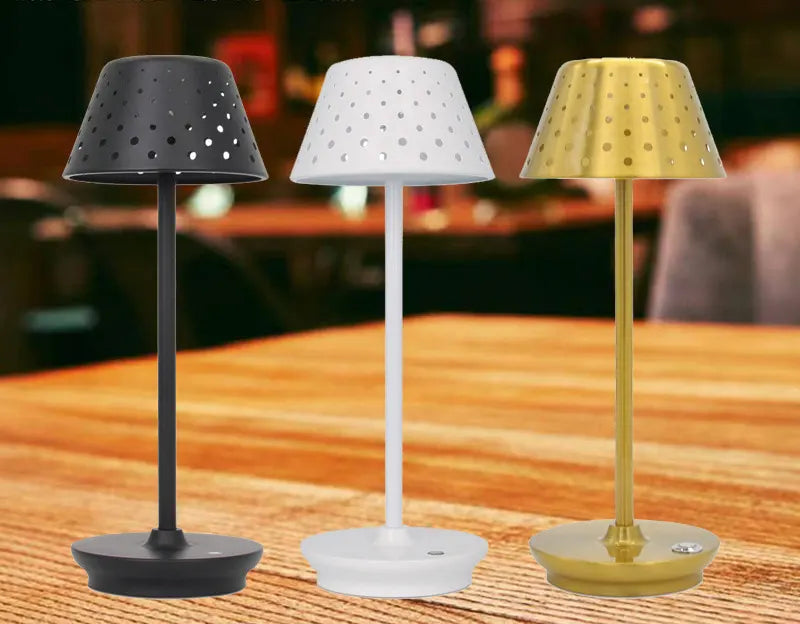 Lumeo | Oplaadbare LED Tafellamp – Slimme Dimmerfunctie en Minimalistisch Design