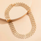 Glamoureuze draperie ketting