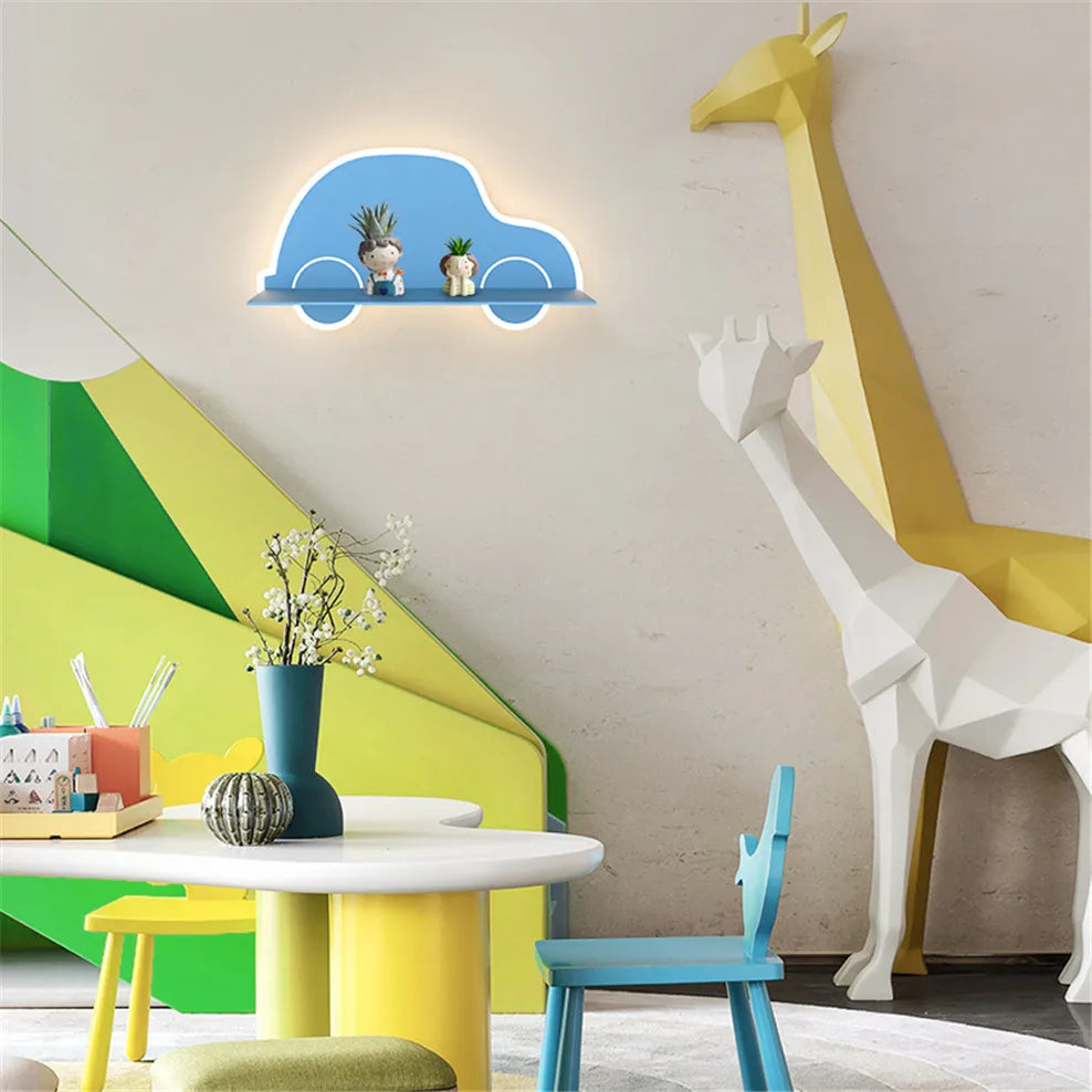 AeroLight LED Wandlamp - Vliegtuigontwerp voor Slaapkamer