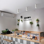 Spot moderne LED in de vorm van een gouden buis Grover
