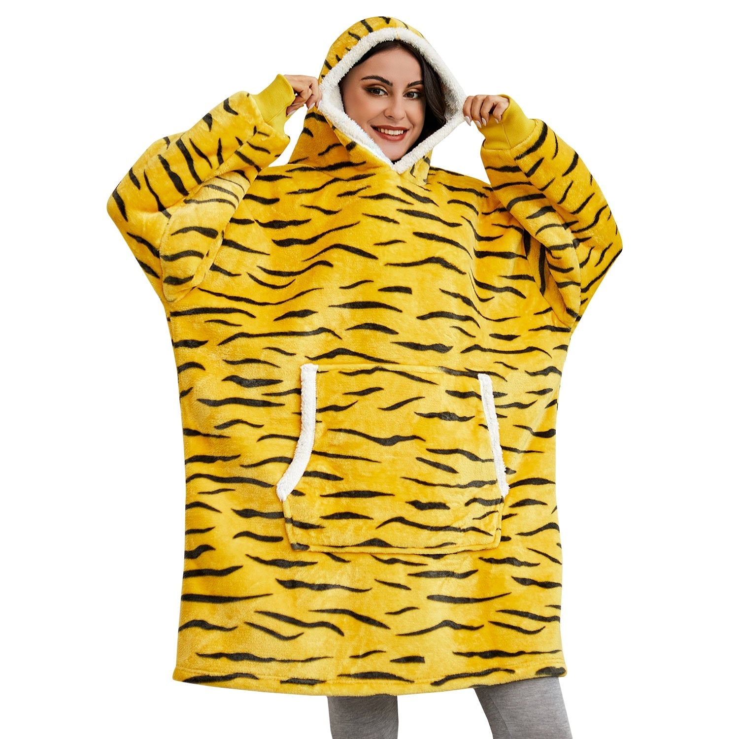 Adōre Hoodie & Deken | Heerlijke Combinatie van een Zachte Hoodie en Comfy Deken in één!