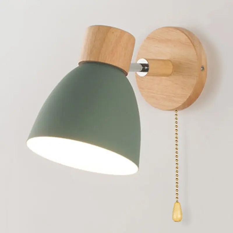 Yadiel - Scandinavische Houte Wandlamp