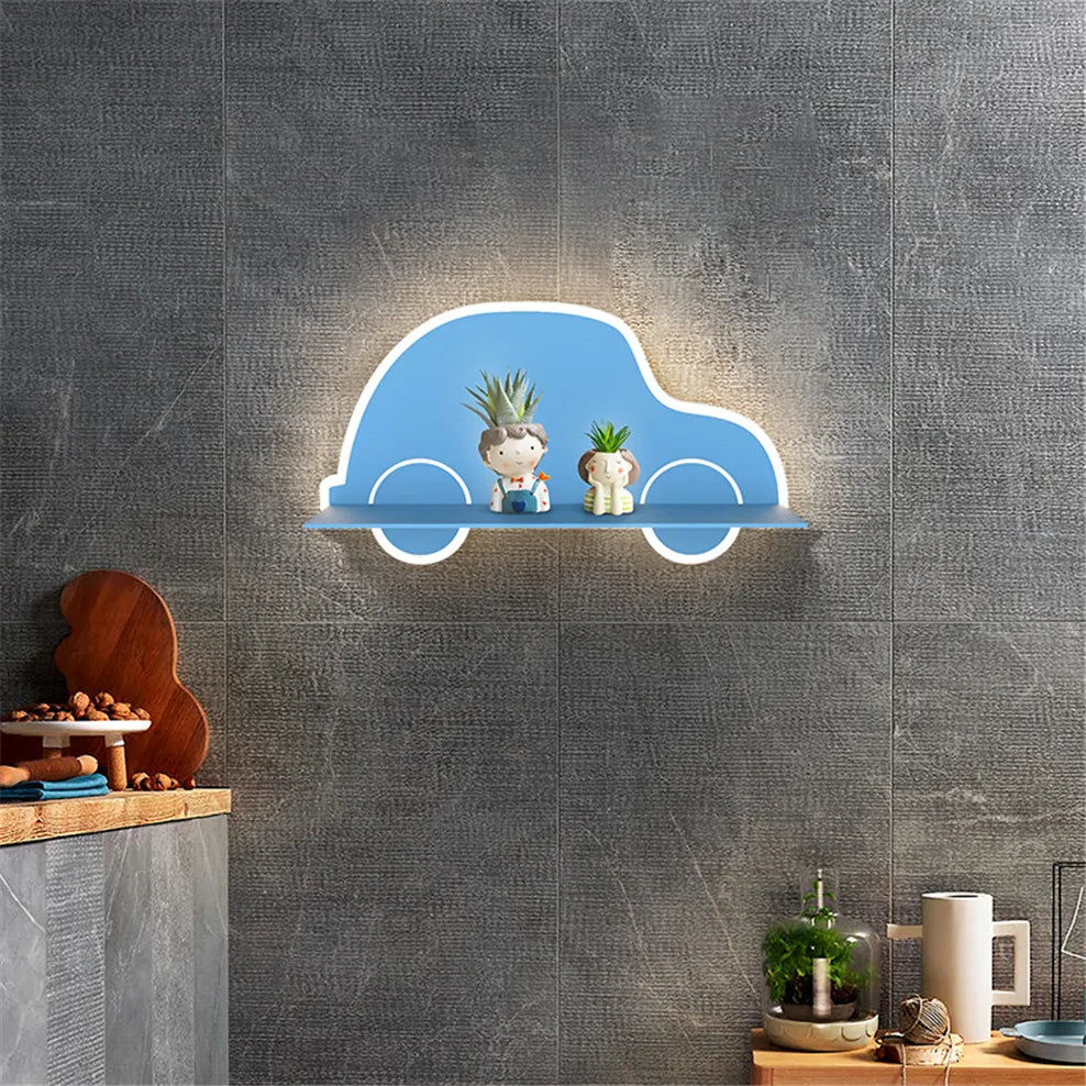 AeroLight LED Wandlamp - Vliegtuigontwerp voor Slaapkamer