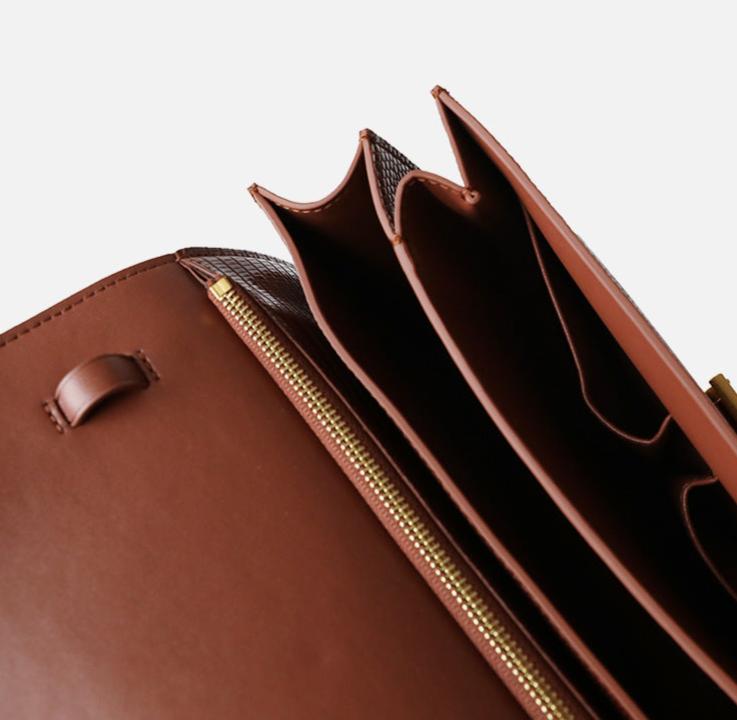 De Regency Crossbody Leren Tas